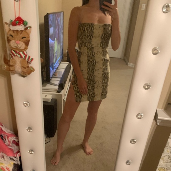 Lioness flaws and snakeskin color dress size xs - Picture 3 of 3